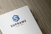 Hexagonal Flowing S Letter Logo Screenshot 2