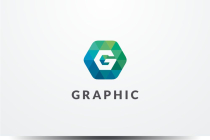 Letter G Geometric Hexagon Vector Logo Design v.13 Screenshot 1