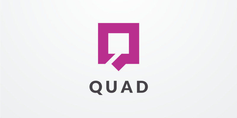 Letter Q Square Logo Design Vector v17