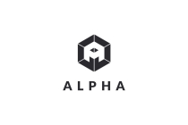 Letter A Hexagon Geometric Logo Design Vector v13 Screenshot 3