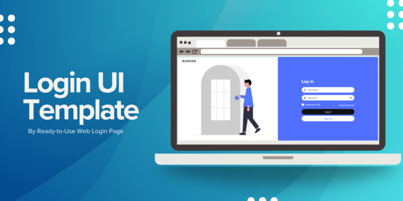 Modern Login Page - UI Template