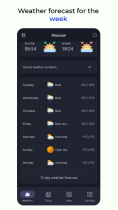 ForecastIQ Weather AI-enhanced Flutter App Screenshot 2
