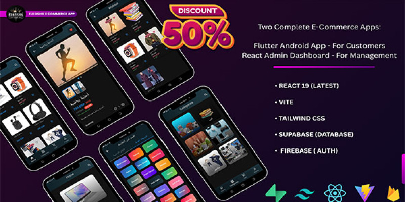 Complete E-Commerce App Bundle - Flutter Android