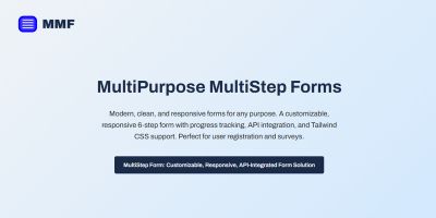 MultiPurpose MultiStep Forms