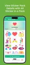 StickMate WhatsApp Sticker App Source Code Screenshot 3