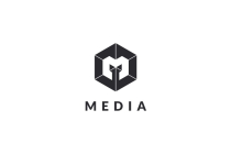 Letter M Hexagon Geomeric Logo Design Vector v06 Screenshot 3