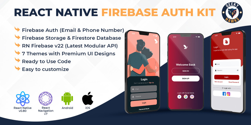 React Native Firebase Auth Kit