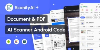 ScanifyAI – Document Scanner And OCR Android App
