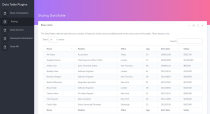 Data Table Plugin jQuery Screenshot 1