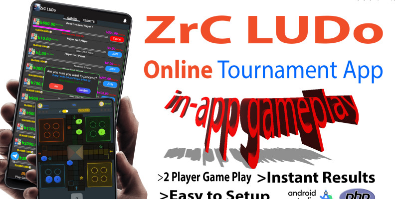ZrC LUDo - Online in-app Gameplay Ludo Tournament
