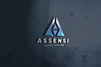ASSENSI Abstract Triangle A Logo Screenshot 1