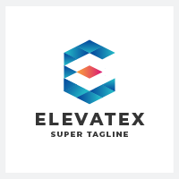 Geometric E Letter Logo