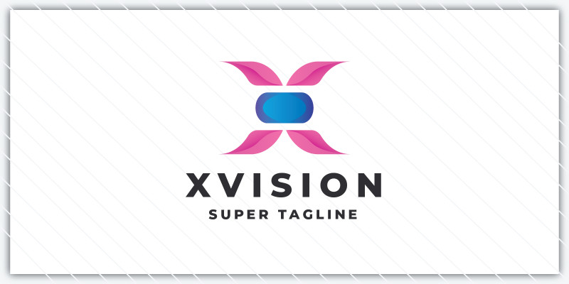 XVision Abstract X Logo