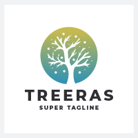 Nature Old Tree Logo