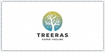 Nature Old Tree Logo