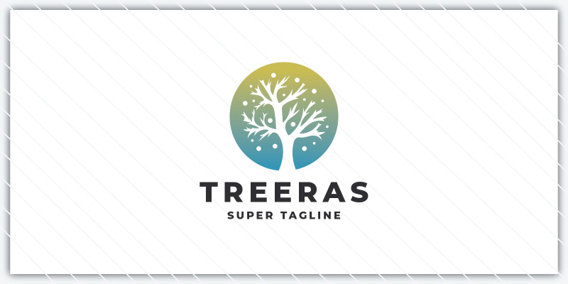 Nature Old Tree Logo