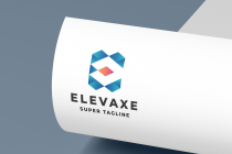 Square E Letter Logo Screenshot 1