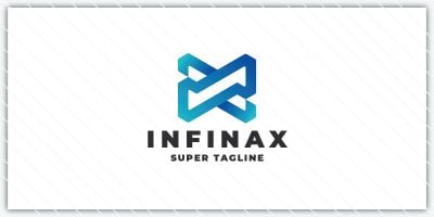 Infinax Abstract Loop Logo