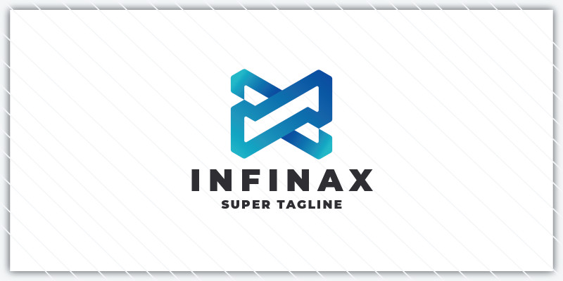 Infinax Abstract Loop Logo