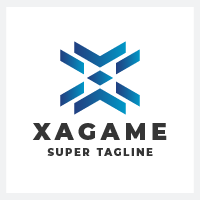 Xagame Letter X Logo