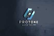 Protone Letter P Logo Screenshot 1