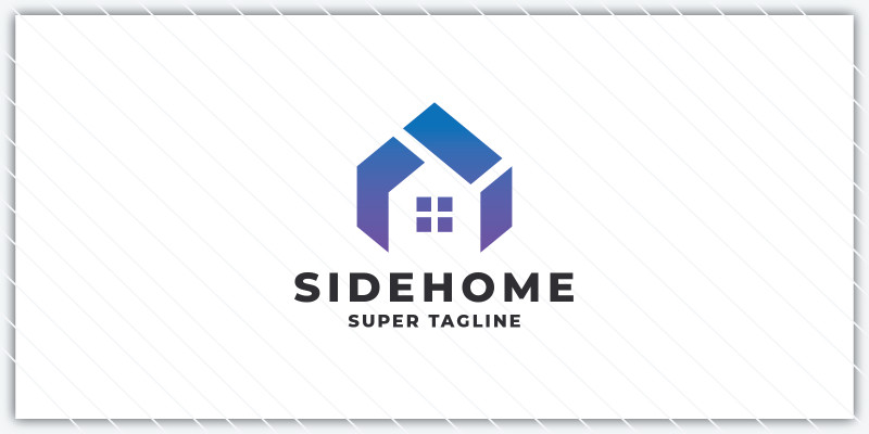 Side Home Real Estate Logo