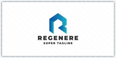 Regenere Letter R Logo