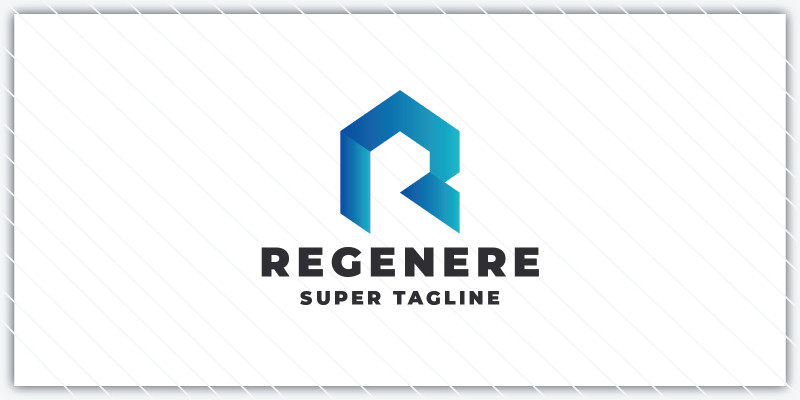 Regenere Letter R Logo