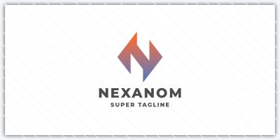 Nexanom Letter N Logo