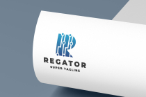 Regator Letter R Logo Screenshot 2
