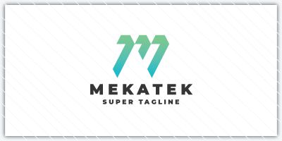 Mekatek Letter M Logo