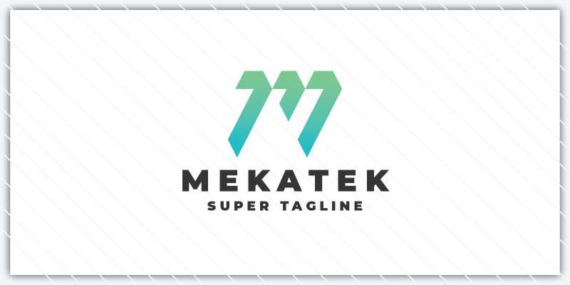 Mekatek Letter M Logo