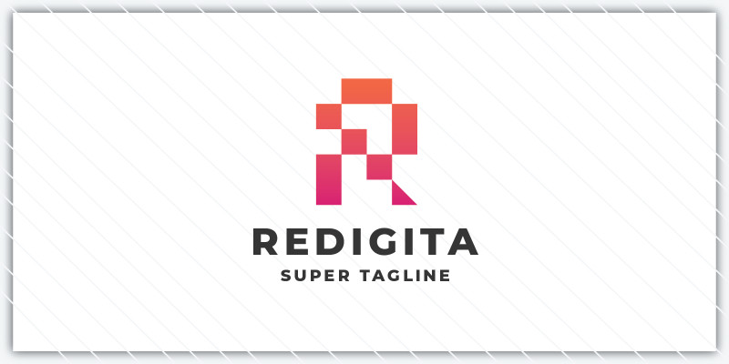 Redigita Letter R Logo