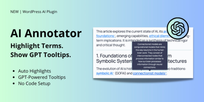 AI Annotator – GPT-Powered Term Annotations