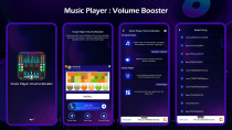 Music Player Volume Booster -  Equalizer App Screenshot 1