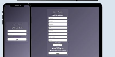 Login And Registration System Docker