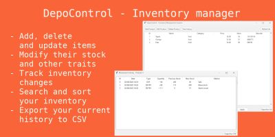 DepoControl - Inventory Management System