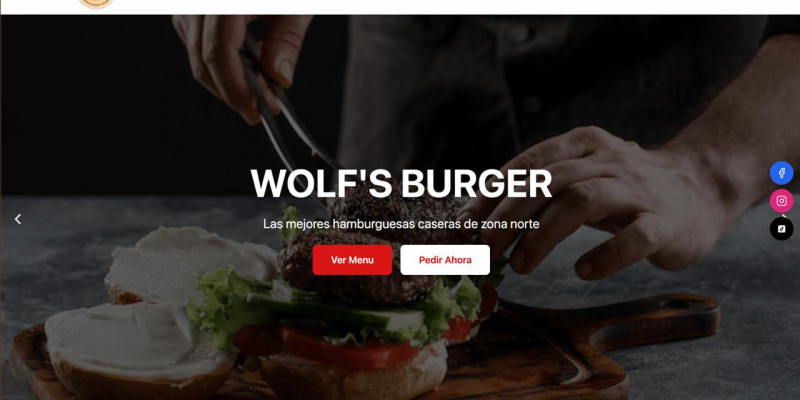 Wolfs Burger - Restaurant And Food CMS