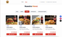 Wolfs Burger - Restaurant And Food CMS Screenshot 1