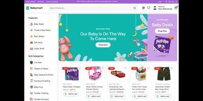 BabyShop Pro - React Native E-commerce System