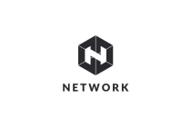 Letter N Hexagon Logo Design Vector v.03 Screenshot 3