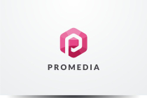 Letter P Hexagon Logo Design Vector v.27 Screenshot 1