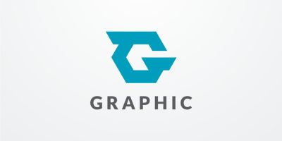 Letter G Hexagon Logo Design Vector v08