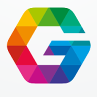 Letter G Hexagon Colorful Logo Design Vector v17