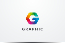 Letter G Hexagon Colorful Logo Design Vector v17 Screenshot 1