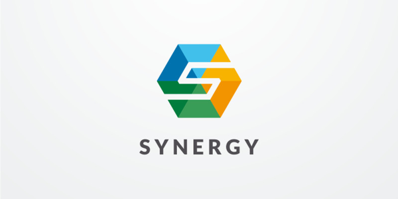 Letter S Hexagon Geometric Logo Design Vector v.26