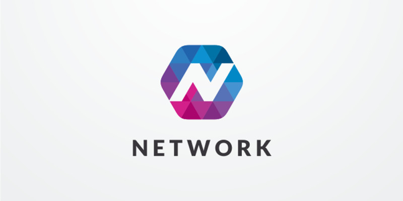 Letter N Hexagon Pixel Logo Design Vector v05