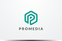 Letter P Hexagon Logo Design Vector v10 Screenshot 2