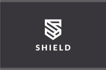 Shield Letter S Geometric Logo Design Vector v.04 Screenshot 2