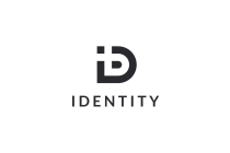 Initial Letter ID Identity D Logo Design Vector Screenshot 3